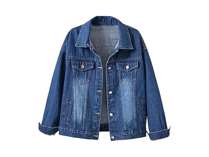 [893772731832] Chamarra de Mezclilla Talla L