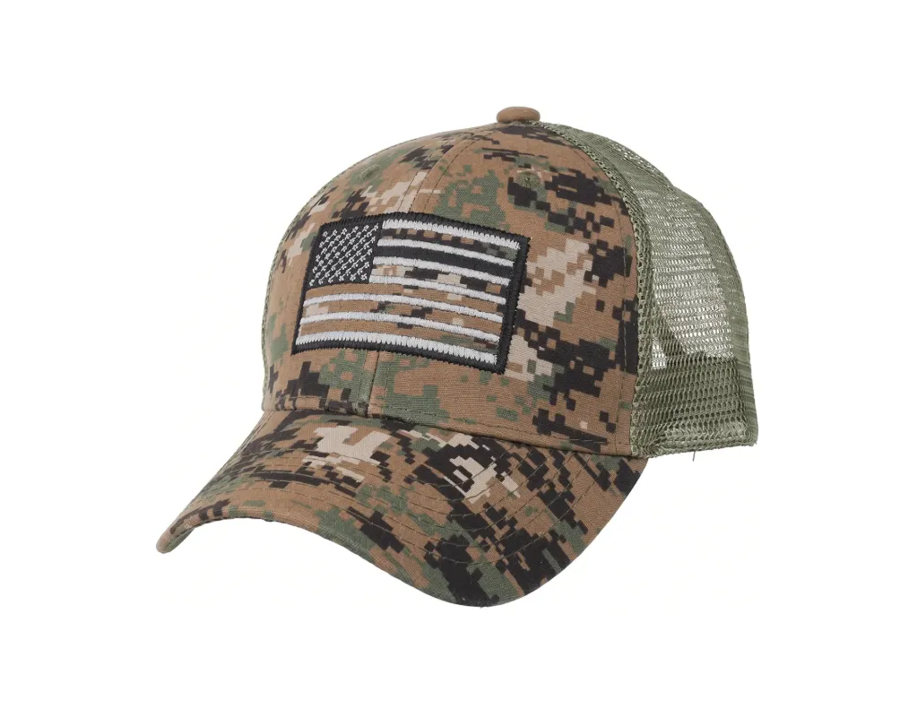 [727975375841] Gorra Trucker USA Desmontable