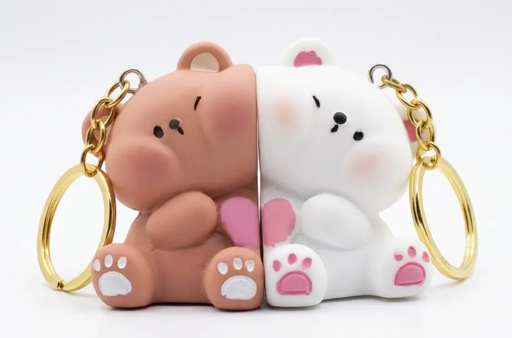 Llavero de Gatitos pareja
