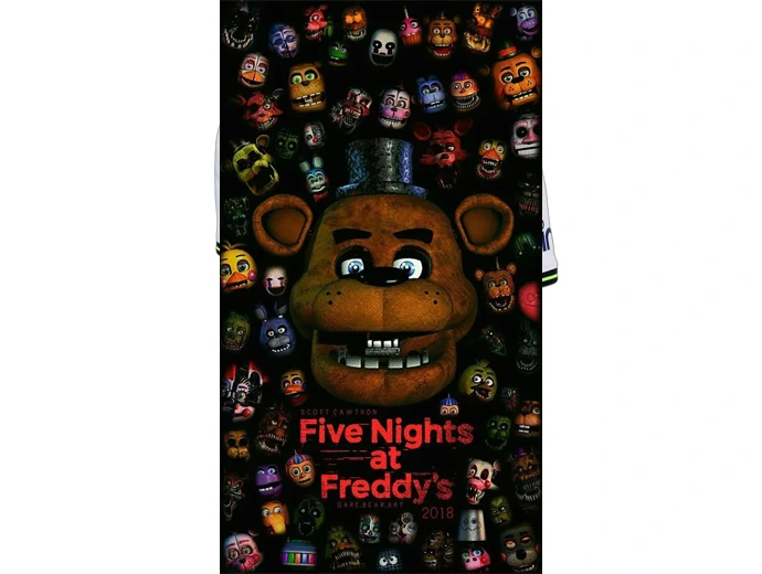 Tapete Five Nights at Freddy's 1.50 x 0.90 m