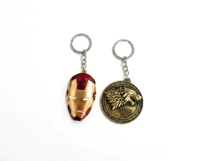 [107090519258] Llavero De Metal Modelo 3