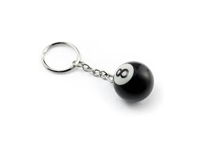 [179660105003] Llavero Bola De Billar No. 8