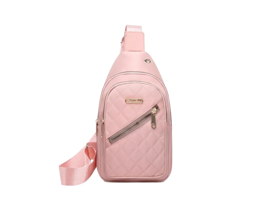 [699367084568] Mochila Cruzada Rosa