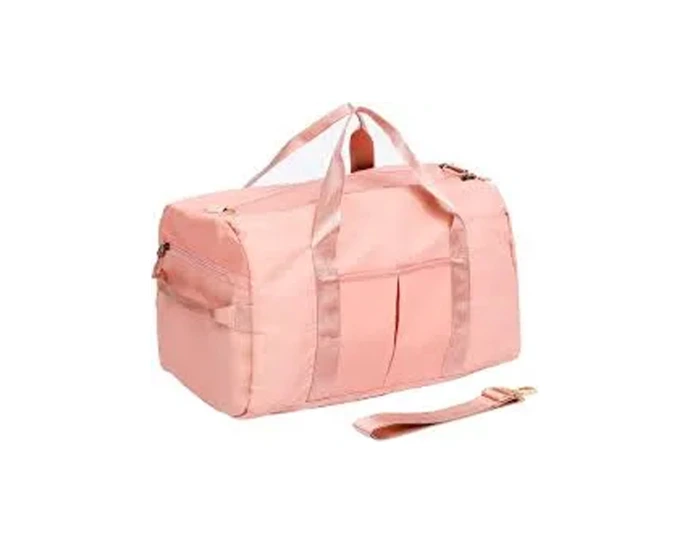 [724963815507] BOLSA DE MANO ROSA BRILLANTE