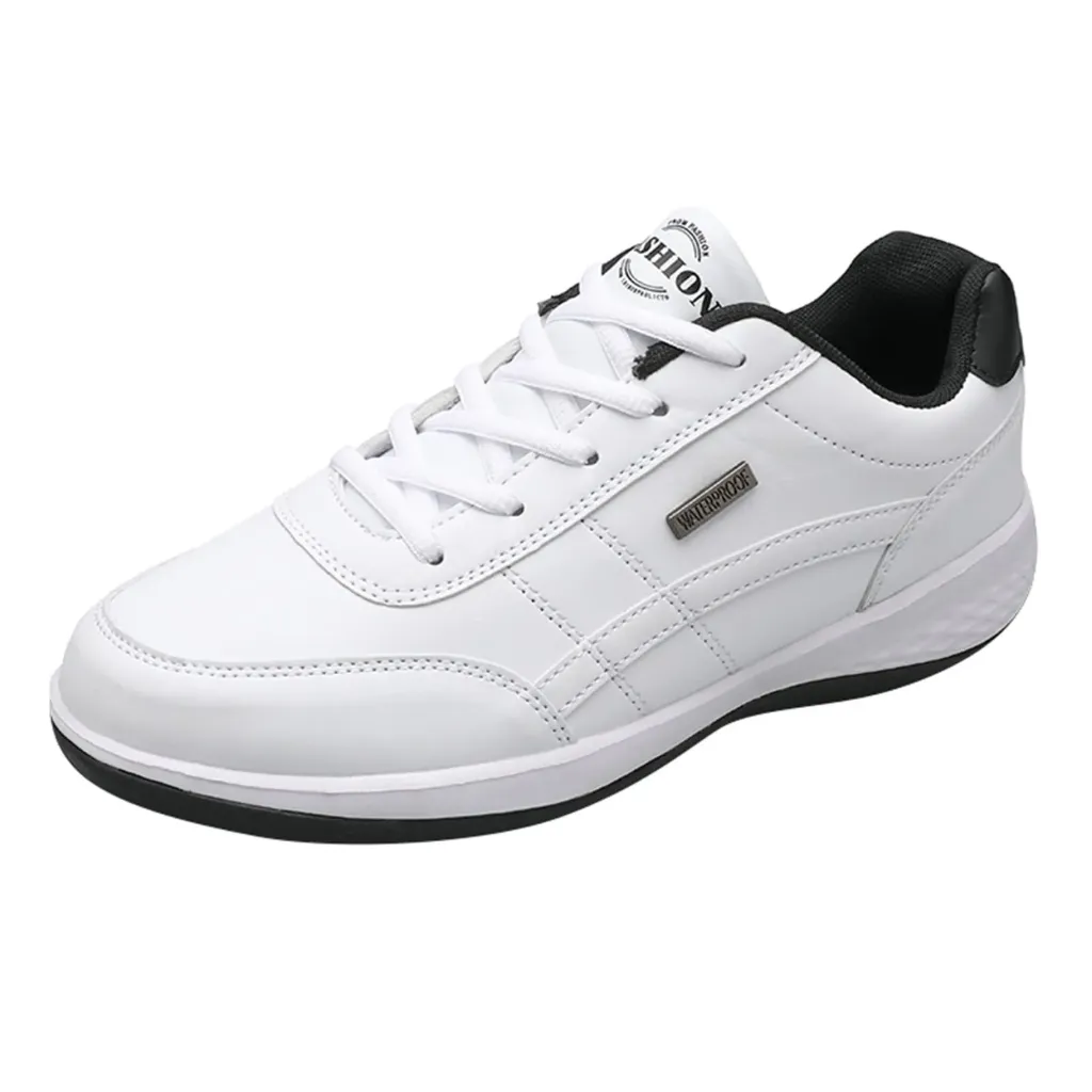 Tenis Fashion Blanco&Negro tipo piel 5.5