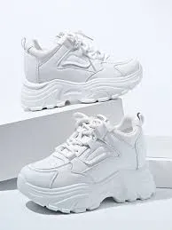 Tenis de Plataforma Blancos FENGODI SPORT 5