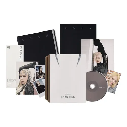 [880984875801] Blackpink Born Pink Box Album Original Grey