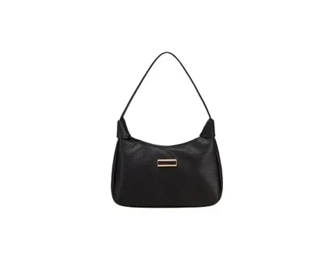 [764308295611] BOLSA DE PIEL NEGRA PEQUEÑA