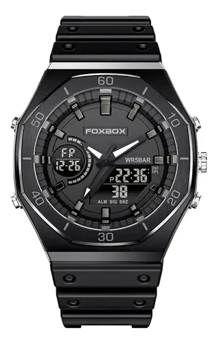 Reloj FOXBOX Híbrido Deportivo Negro