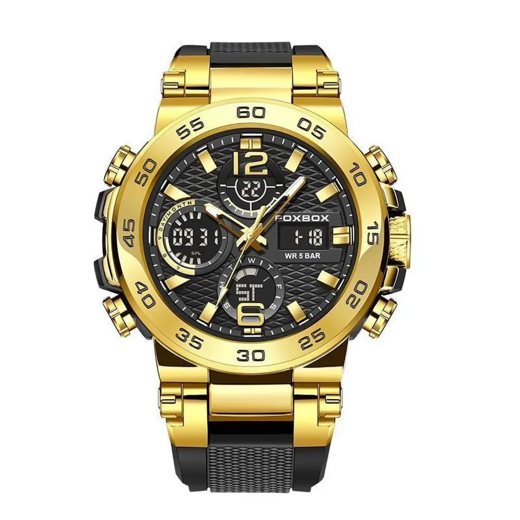 Reloj Deportivo FOXBOX Dorado