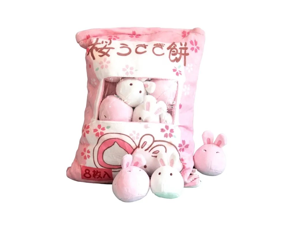 [723845393405] Almohada de peluche rosa