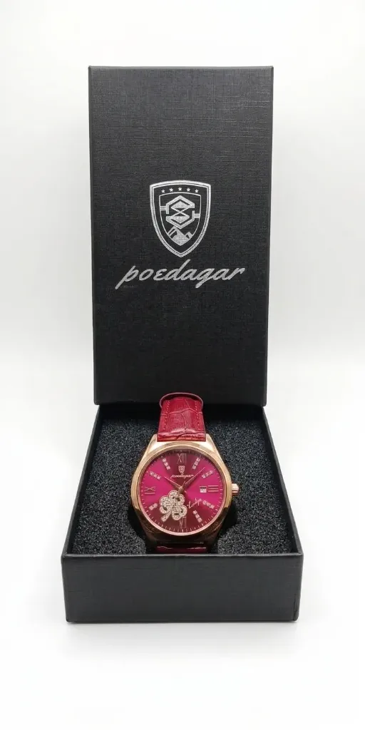 Reloj Poedagar piel cocodrilo