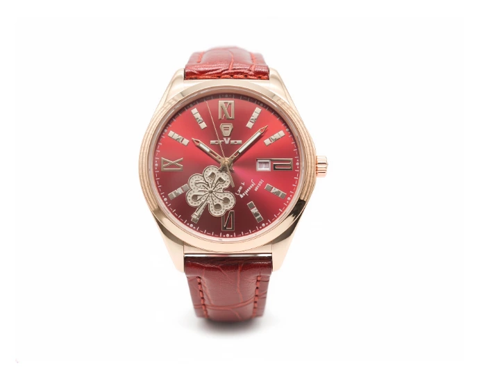 [734369136222] Reloj Poedagar piel cocodrilo