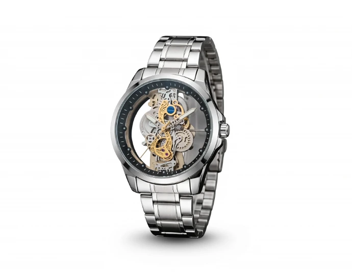 [734369136227] Reloj de pulsera esqueleto