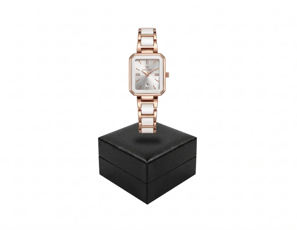 Reloj Carré Blanco