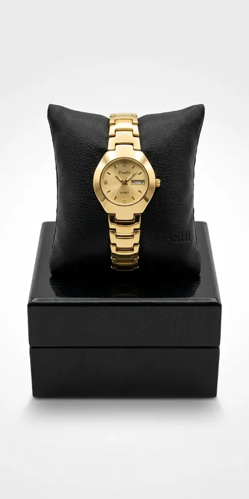 Reloj Dorado Luxe