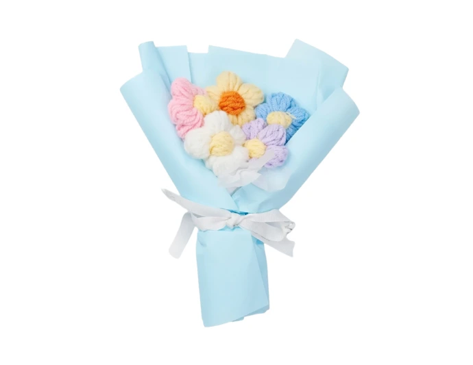 Ramo de Flores Tejidas Mini