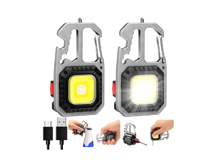 [739640851213] Mini Linterna Portátil Doble