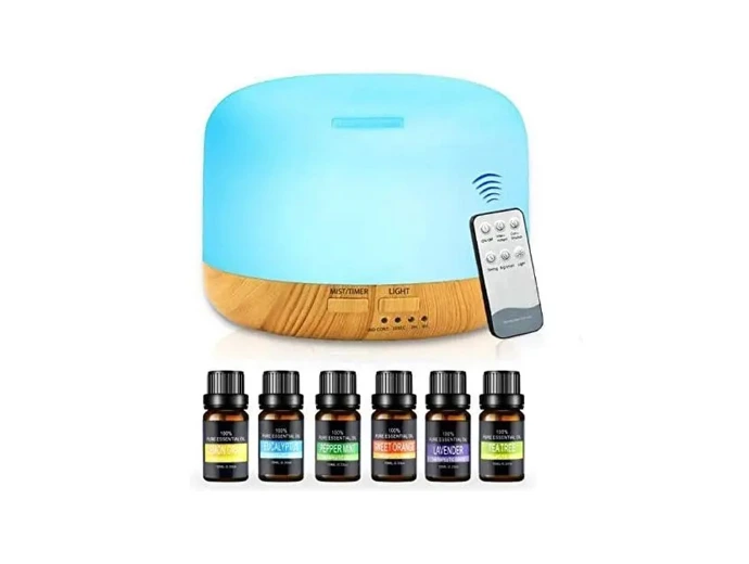 [703065531539] Difusor 4-1 Purificador, Aromaterapia y Lámpara